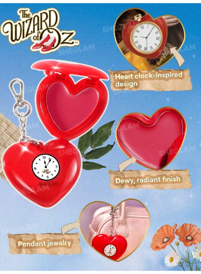 SHEGLAM The Wizard of OZ™ |  Heart Clock Dewy Blush pink - Image 3