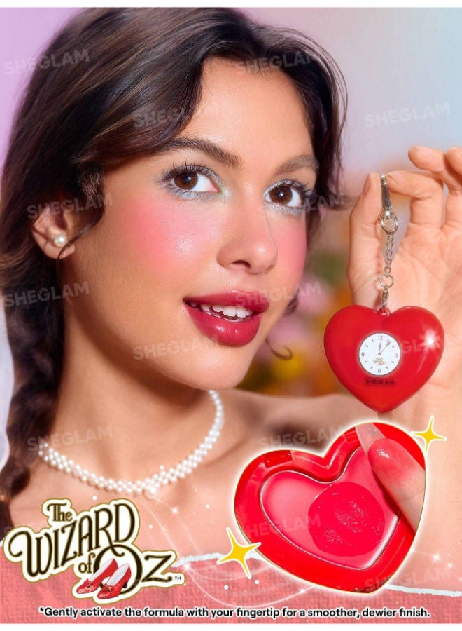 SHEGLAM The Wizard of OZ™ |  Heart Clock Dewy Blush pink - Image 4
