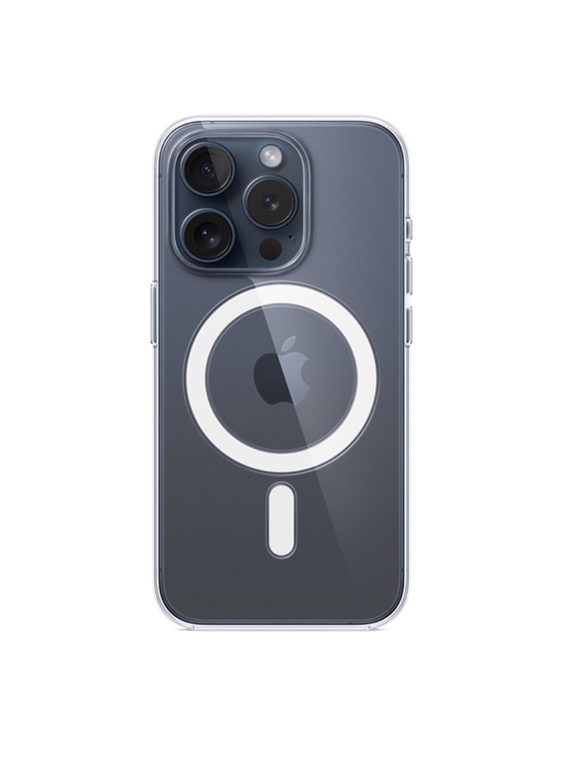 ابل  حالة شفافة مجددة - آيفون 15 برو مع MagSafe - Image 2