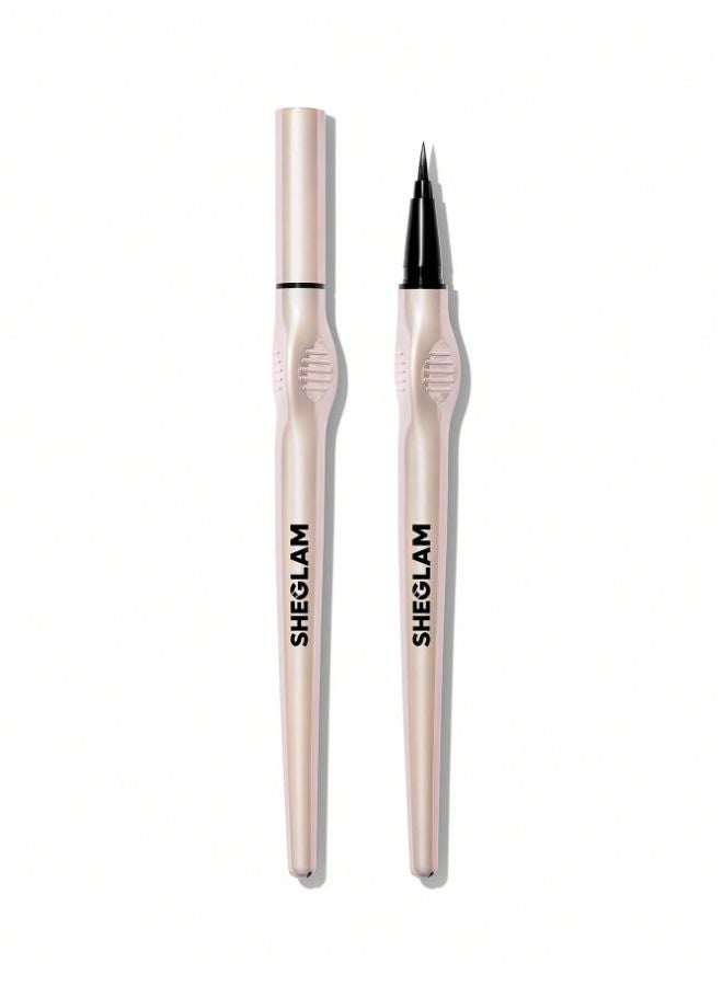 SHEGLAM Glide Control Liquid Eyeliner Matte Black - Image 1