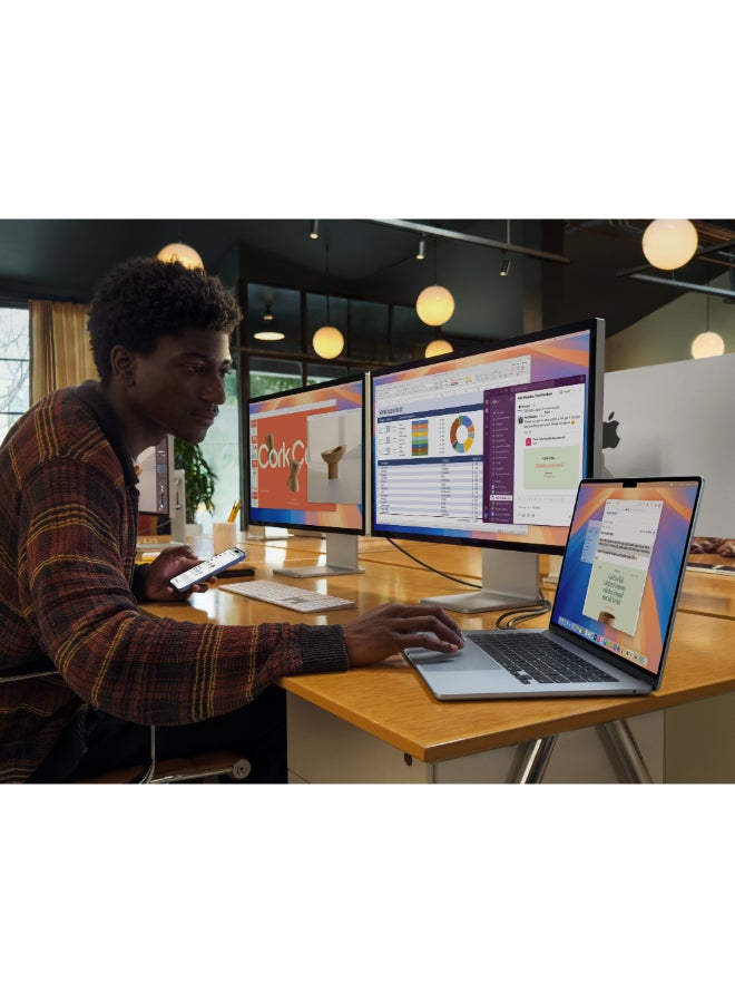 Apple Customized Macbook Air 15-Inch Display, Z1HF000P1, M4 chip with 10-core CPU and 10-core GPU/24GB RAM/1TB SSD/macOS English SkyBlue - Image 5