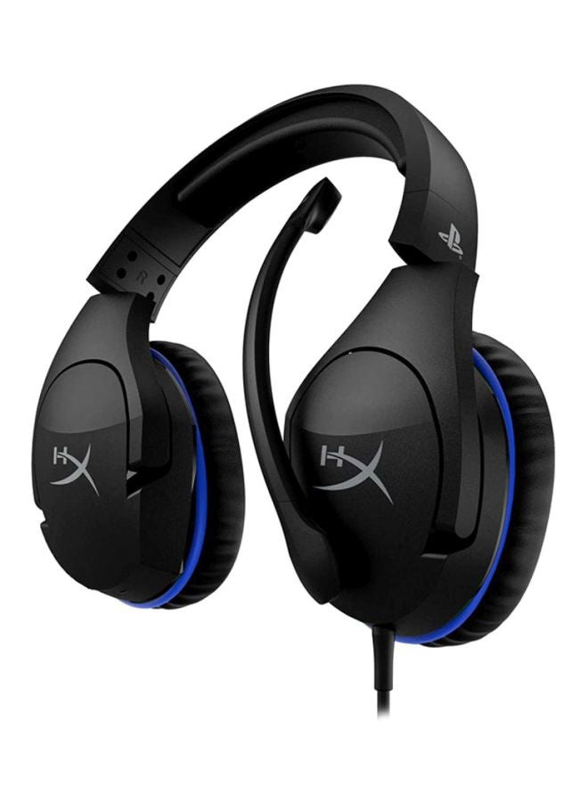 هايبركس Renewed - Cloud Stinger Gaming Headset for PlayStation 4 Black/Blue - Image 5