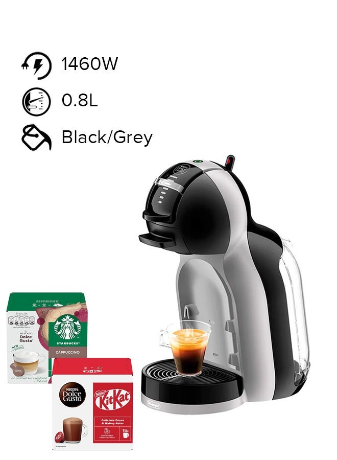 نسكافيه آلة قهوة دولسي غوستو ميني مي ذات الكبسولات الفردية، مجموعة البداية، تشمل 2 كبسولة قهوة - Image 1