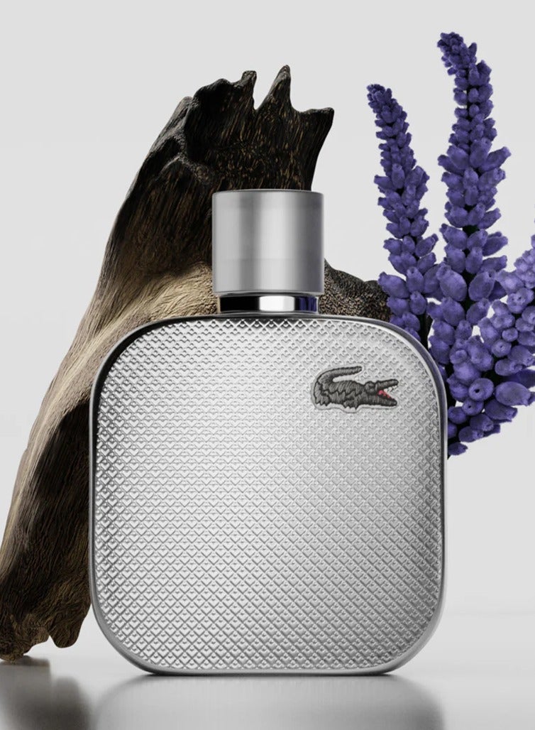 لاكوست L.12.12 رمادي فضي EDP - Image 2