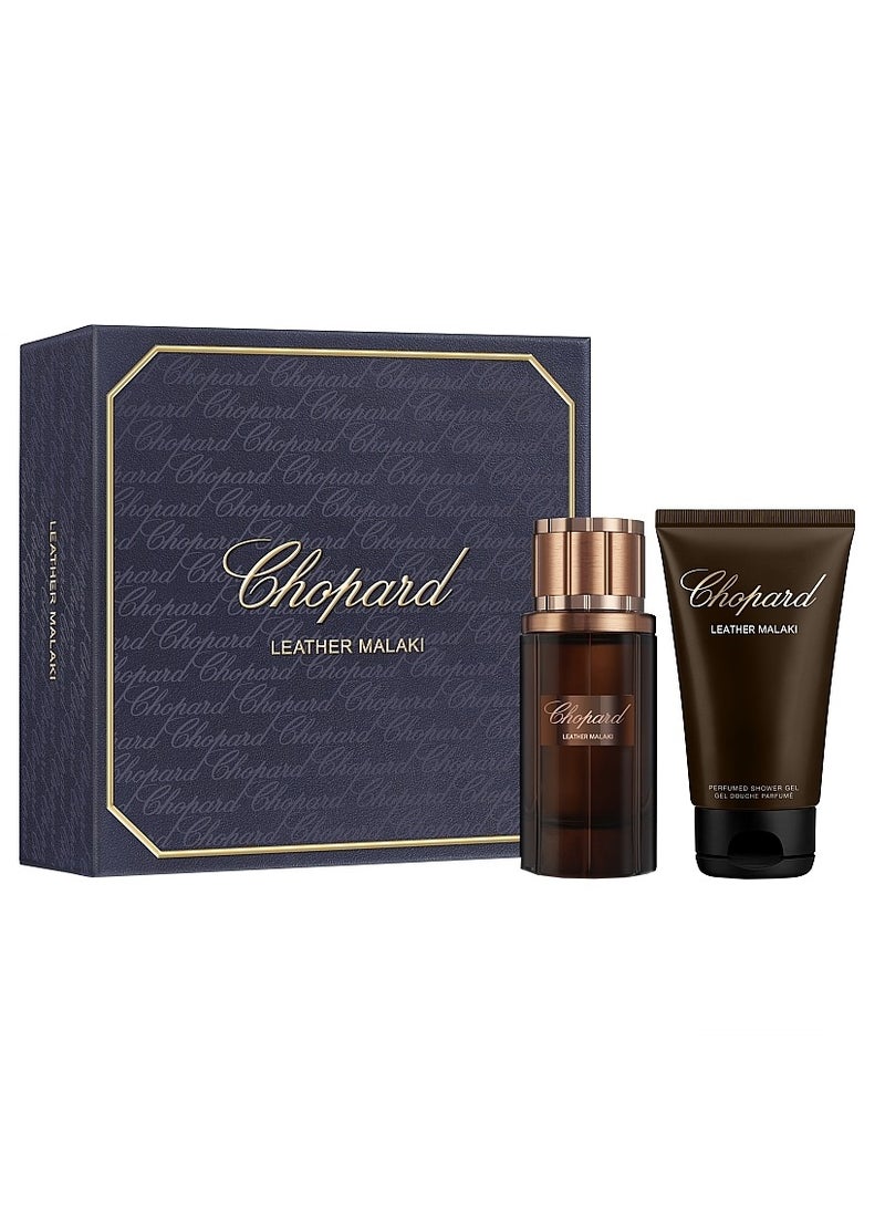 شوبارد مجموعة عطر جلد مالاكي للرجال