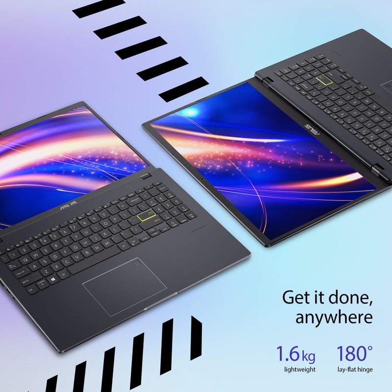 أسوس Vivobook Go 15 (E510KAB) Laptop With 15.6-Inch Display, Celeron N4500 Processor/4GB RAM/128GB eMMC/Integrated Graphics/Windows 10 Home English/Arabic Star Black - Image 5