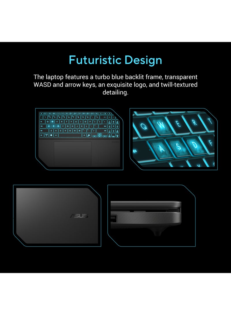 ASUS V16 Gaming (2025) Laptop – 2nd Series Laptop With 16-Inch Display, Core 5-210H Processor/16GB RAM/512GB SSD/6GB NVIDIA GeForce RTX 4050 Graphics/Windows 11 Home/Middle East Version – [V3607VU-RP038W] English/Arabic Matte Black - Image 3