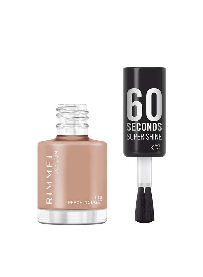 ريميل لندن طلاء أظافر سوبر شاين في 60 ثانية - 8 مل - Image 1