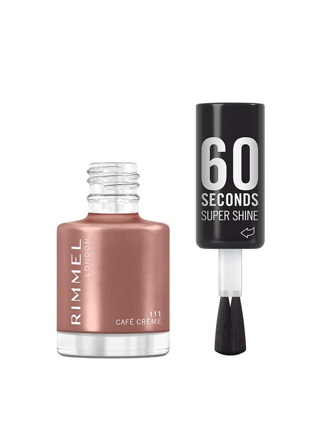 ريميل لندن طلاء أظافر سوبر شاين في 60 ثانية - 8 مل - Image 1
