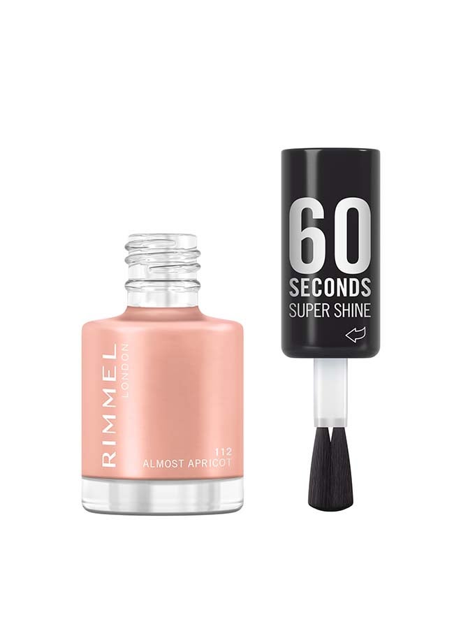 ريميل لندن طلاء أظافر سوبر شاين في 60 ثانية - 8 مل - Image 1