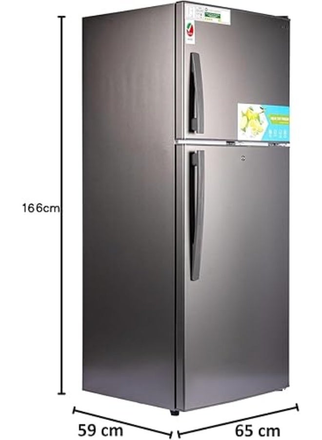 Akai 420 Liters Double Door Refrigerator with Inverter Compressor, No Frost Technology, Recessed Handle, Multi Air Flow Freezer,RFMA-S420WTi RFMA-S420WTi silver - Image 2