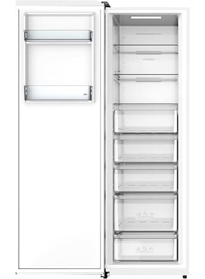 Westpoint 332 Liters Dual Function Upright Freezer is CONVERTIBLE Freezer to Fridge, LED Display, 5 Drawers for Storage, Energy Efficient, Fast Freezing, WVM-3325EI 332 L 220 W WVM-3325EI silver - Image 1