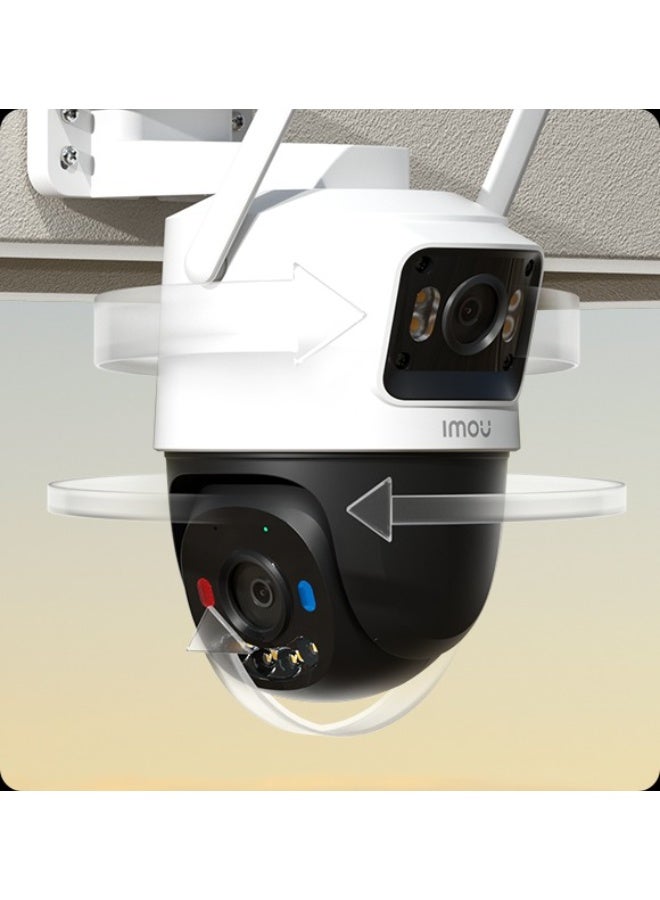 ايمو Cruiser Dual 2C 4G 6MP Outdoor Dual-Lens Security Camera, 3MP Fixed + 3MP Pan-Tilt Lens, AI Human & Vehicle Detection, 4G SIM & Wi-Fi Connectivity, Color Night Vision, 30m IR Range, Built-in Spotlight & Siren, Two-Way Audio, MicroSD up to 512GB, Smart Motion Tracking, Active Deterrence Camera | IPC-S7XCP-6M1TED-EU - Image 3