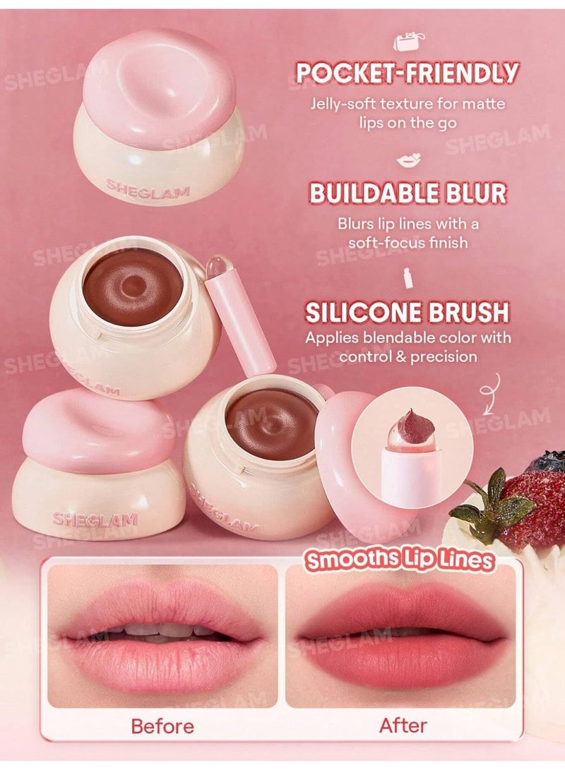 SHEGLAM Bounce Putty Pocket Lip Pot - Pomelo Plump - Image 3