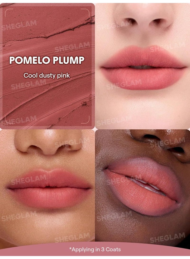 SHEGLAM Bounce Putty Pocket Lip Pot - Pomelo Plump - Image 5