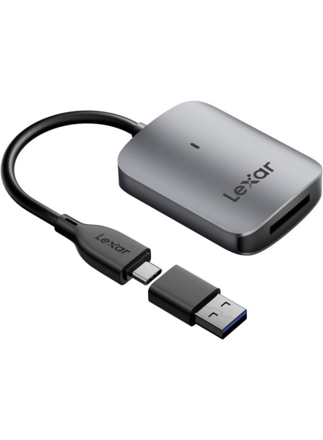 Lexar CFexpress Type B USB-C Reader/Lecteur USB 3.2 Gen 2 LRW510U-BNHNG grey - Image 1
