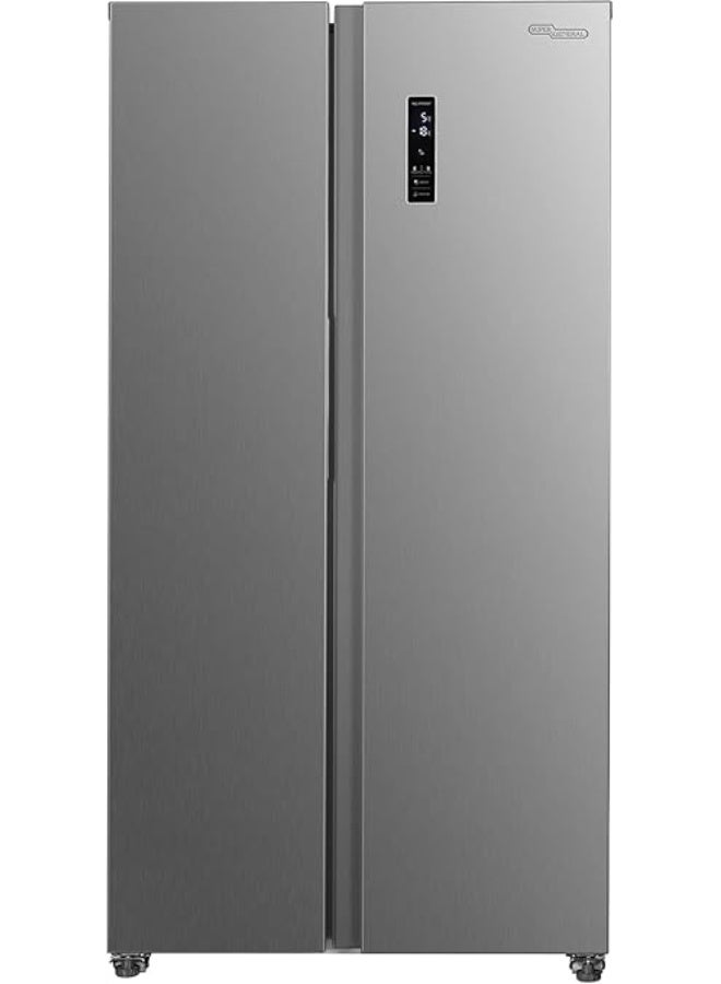 SUPER GENERAL 600 liters Gross side by side Refrigerator SGR710SBSSSE + 10 KG Washer & 6 KG Dryer Combo SGW10650CMBDDS + 20 liters digital Microwave SGMM922DW SGR710SBSSSE + SGW10650CMBDDS + SGMM922DW INOX - Image 2