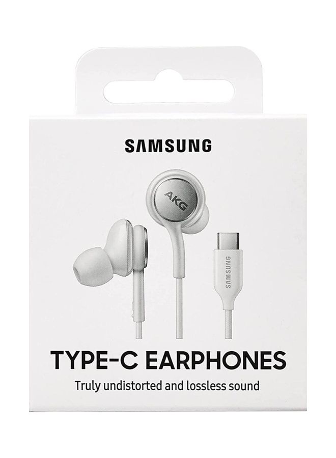 Samsung Renewed - EO-IC100 Akg Type-C In-Ear Earphones white - Image 3