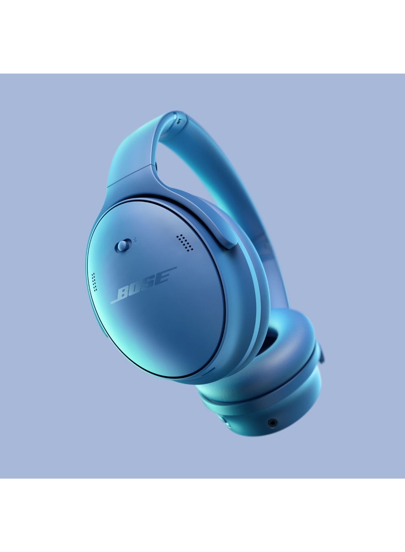 BOSE Renewed - QuietComfort Wireless Noise Cancelling Headphones, Bluetooth Over Ear Headphones with Up To 24 Hours of Battery Life Blue Dusk - Image 2