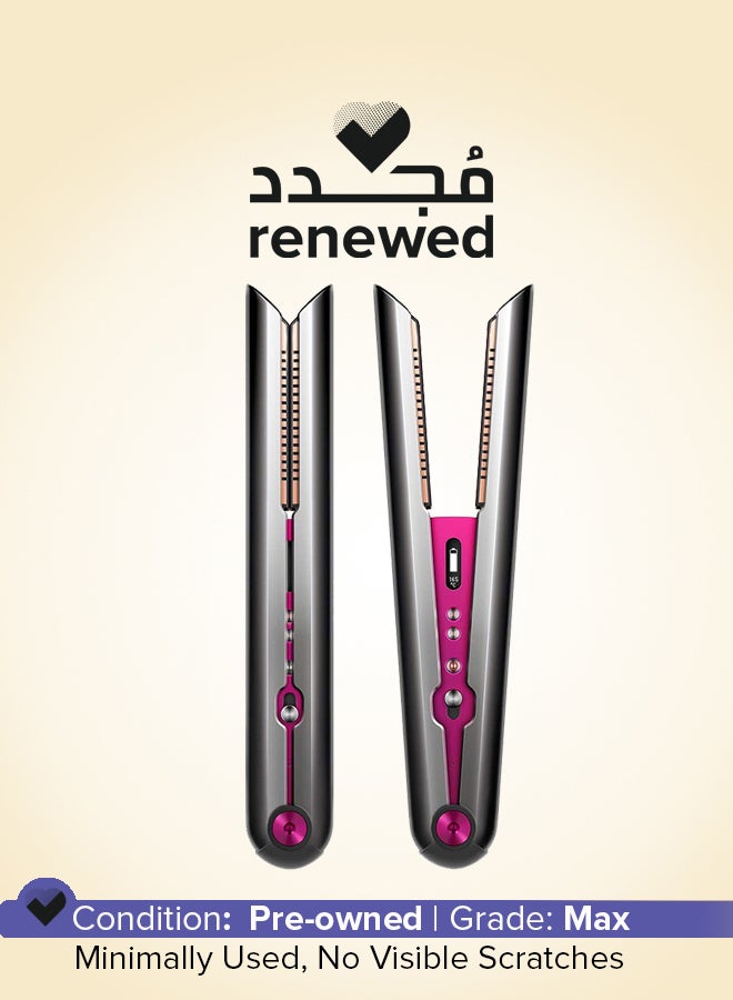 dyson Renewed - Corrale Hair Straightener Black Nickel/Fuchsia/Pink - Image 1