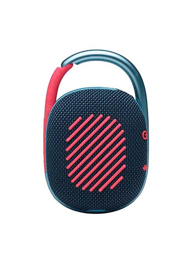 جي بي إل Renewed - Clip 4 Portable Bluetooth Speaker Blue/Coral - Image 5