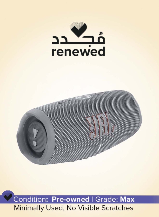 جي بي إل Renewed - Charge 5 Portable Speaker Gray - Image 1