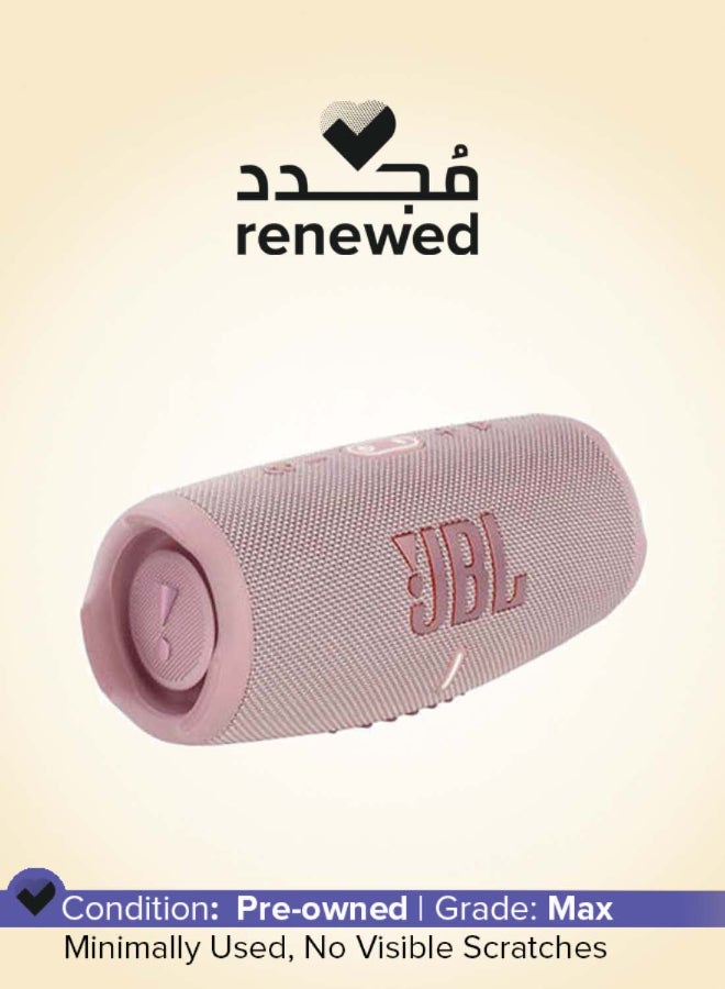 جي بي إل Renewed - Charge 5 Portable Speaker Pink - Image 1