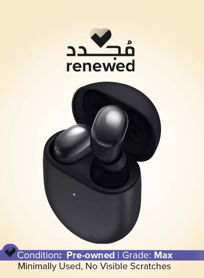 شاومي Renewed - Redmi Buds 4 Black - Image 1