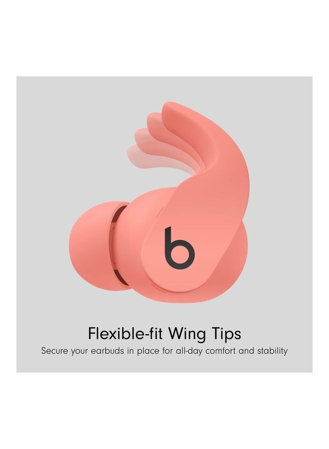 بيتس Renewed - Fit Pro True Wireless Earbuds Coral Pink - Image 2