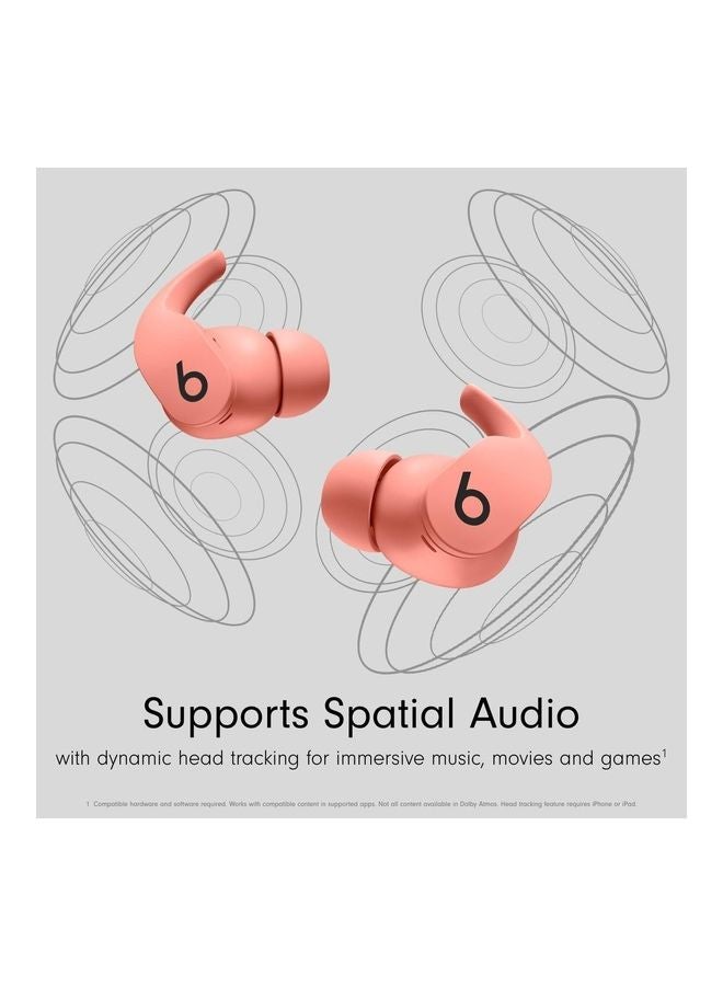 بيتس Renewed - Fit Pro True Wireless Earbuds Coral Pink - Image 3