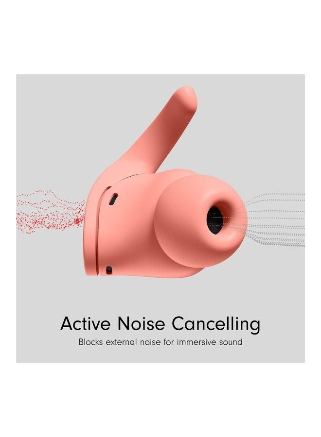 بيتس Renewed - Fit Pro True Wireless Earbuds Coral Pink - Image 5