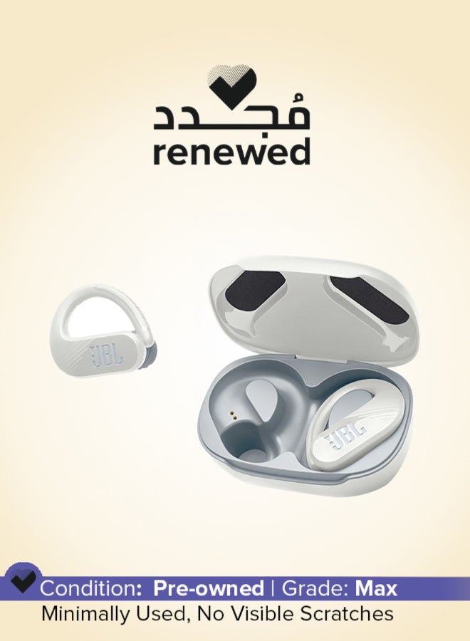 جي بي إل Renewed - Endurance Peak 3 Dust And Water Proof True Wireless Active Earbuds White - Image 1