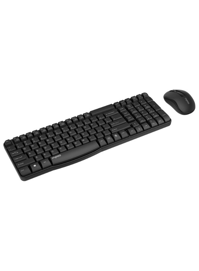 رابو X1800S Wireless Keyboard And Mouse Black - Image 3