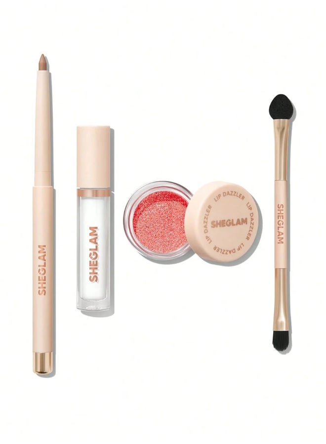 SHEGLAM Lip Dazzler Glitter Kit final act - Image 1