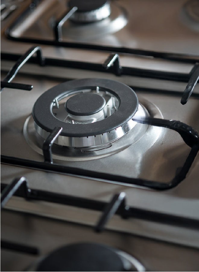 Royal Gas cooker 5 burners with Oven/Grill 60X90 FT90-E-SS-MV silver/black - Image 4