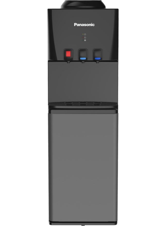Panasonic water dispenser WD3320TF - Cold & Hot  water - Security lock -Bottom refrigerator WD3320TF BLACK