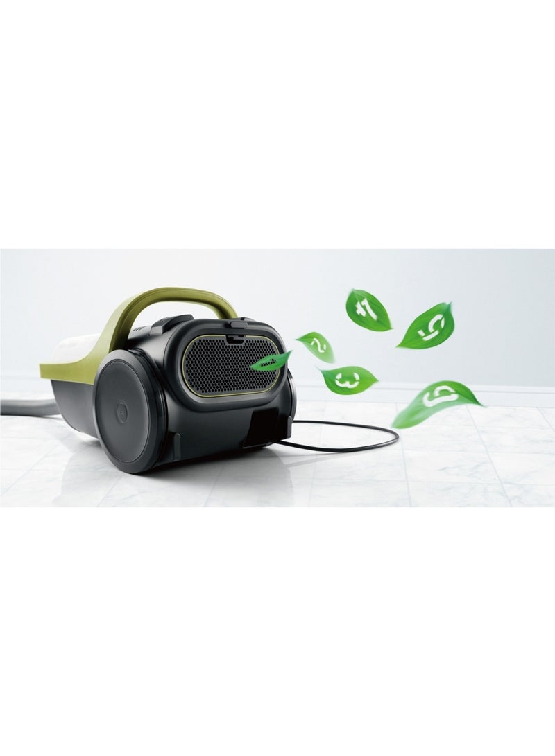 باناسونيك panasonic MC-CL603G-1800Watt - 1800Watt - Bagless  capacity 2.2 L -AntiBacteria Filter 603 GREEN - Image 4