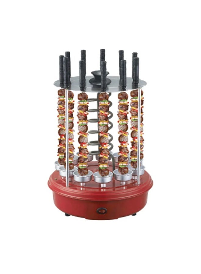 سانفورد شواية كهربائية دوارة، سعة 11 سيخ، أحمر/أسود، 1500 واط طاقة عالية، دوران تلقائي 360° – نموذج SF5950RBQ - Image 3