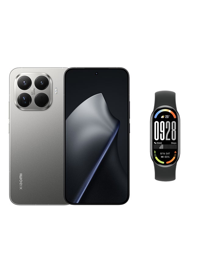 Xiaomi 15T Pro Dual SIM 5G Gray 12GB RAM 1TB With FREE Gifts - Xiaomi Smart Band 10, 2-years warranty, 1-Screeen Replacement and 4-months Spotify, 3-months YouTube Premium, 3-months Google AI Pro membership - Global Version - Image 1