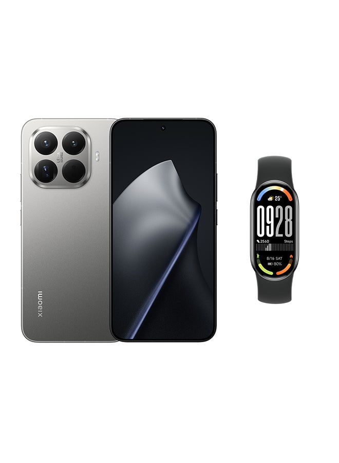 Xiaomi 15T Pro Dual SIM 5G Gray 12GB RAM 512GB With FREE Gifts - Xiaomi Smart Band 10, 2-years warranty, 1-Screeen Replacement and 4-months Spotify, 3-months YouTube Premium, 3-months Google AI Pro membership - Global Version - Image 1