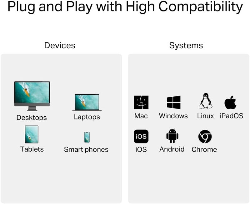 TP-Link UA430C USB Type-C to SD & microSD 3.0 Card Reader up to 2TB, Durable & Portable, Plug & Play, Dual Card Reading Simultaneously, 150mm braided cable, Aluminum Alloy Case, Grey grey - Image 5