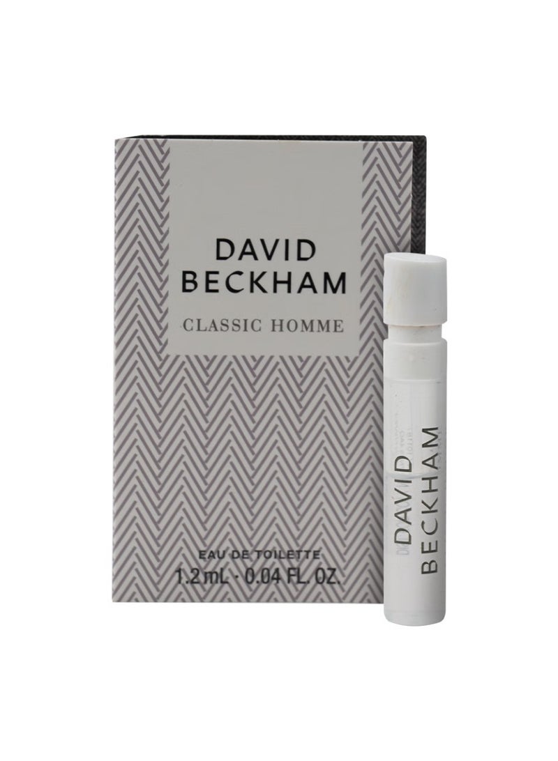 بيوتي جيفت عينة من مجموعة ديفيد بيكهام EDP 1.2 مل جلد