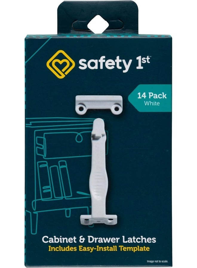 Safety 1st 14 Pack Wide Grip Latches - Image 1