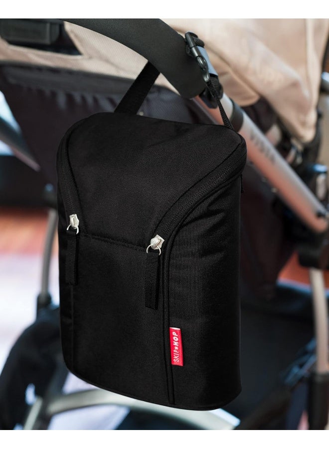 سكيب هوب حقيبة زجاجة الرضيع من سكيب هوب، سهلة الحمل، سوداء، 1 قطعة (عبوة من 1) - Image 4