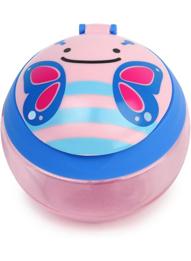 سكيب هوب Skip Hop Zoo Toddler Snack Cup, Blossom Butterfly - Image 5
