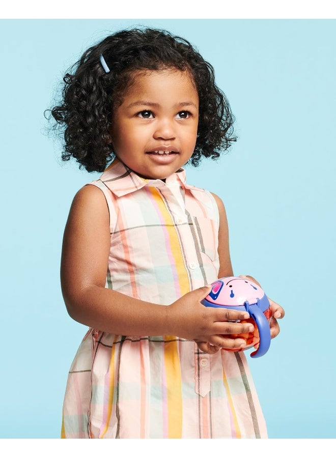 سكيب هوب Skip Hop Zoo Toddler Snack Cup, Blossom Butterfly - Image 4