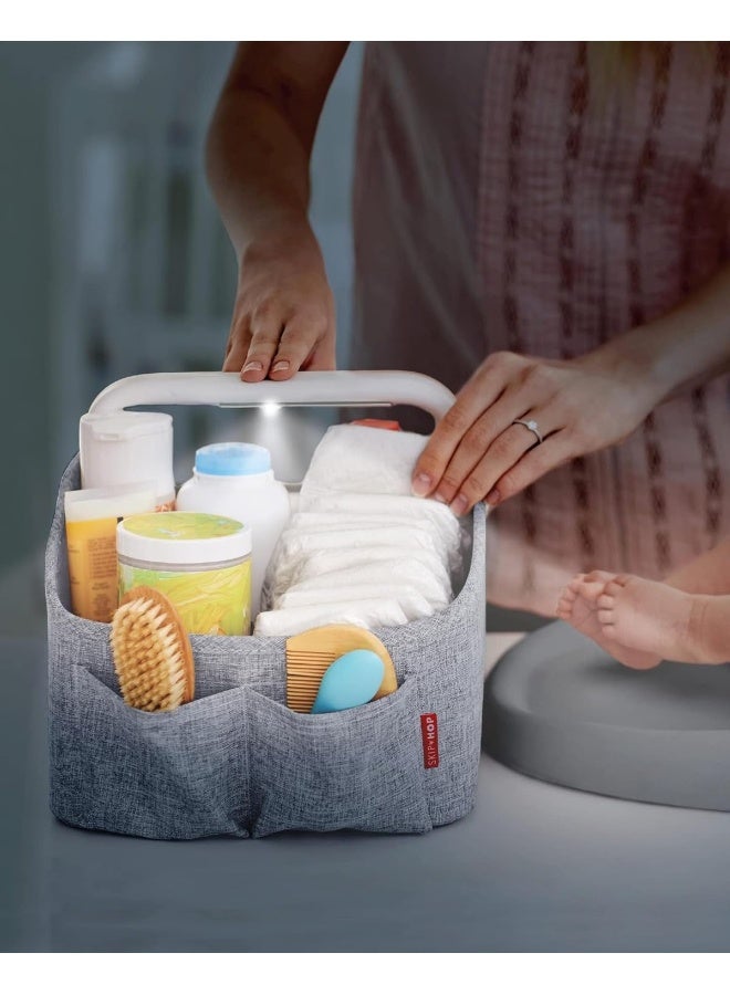 سكيب هوب سلة حفاضات سكيب هوب المضيئة، رمادي، 1 قطعة (عبوة من 1) - Image 2