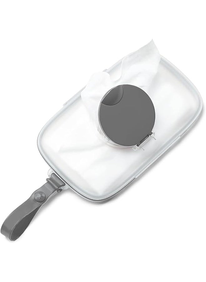 سكيب هوب Skip Hop Grab & Go Snug Seal Wipes Case - Grey - Image 2
