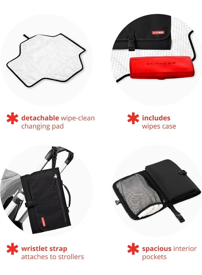 سكيب هوب برونتو ميني تشانجر باللونين الأسود والأبيض المخطط - Image 3