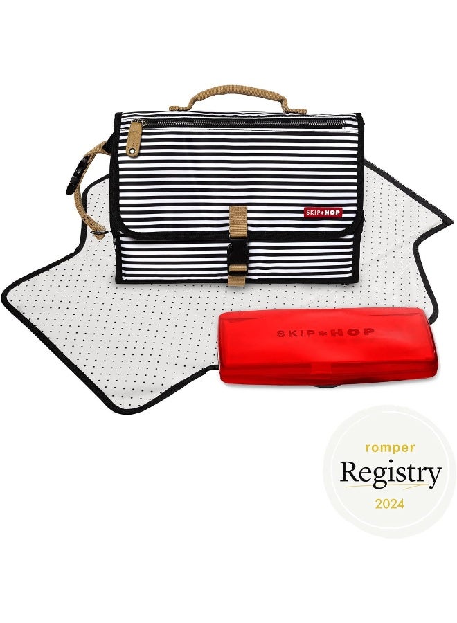 سكيب هوب برونتو ميني تشانجر باللونين الأسود والأبيض المخطط - Image 2